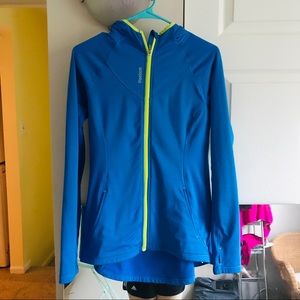 Reebok Running Full-zip Hooded Sweatshirt